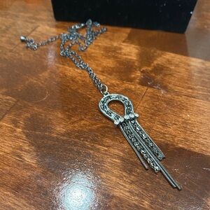 Lucky Horse Shoe Pendant Necklace